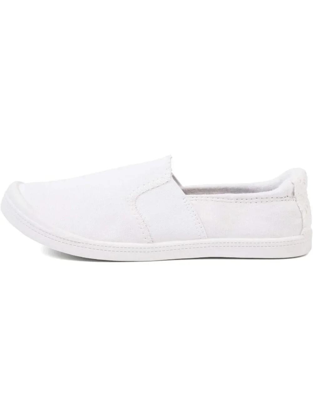 Women's White Comfortable Lace-Up Breathable Walking Casual Stylish Sneakers